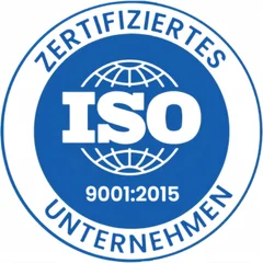 ISO 9001:2015 zertifiziert